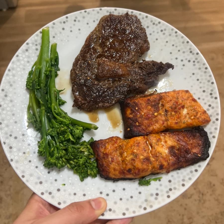 A scanned meal