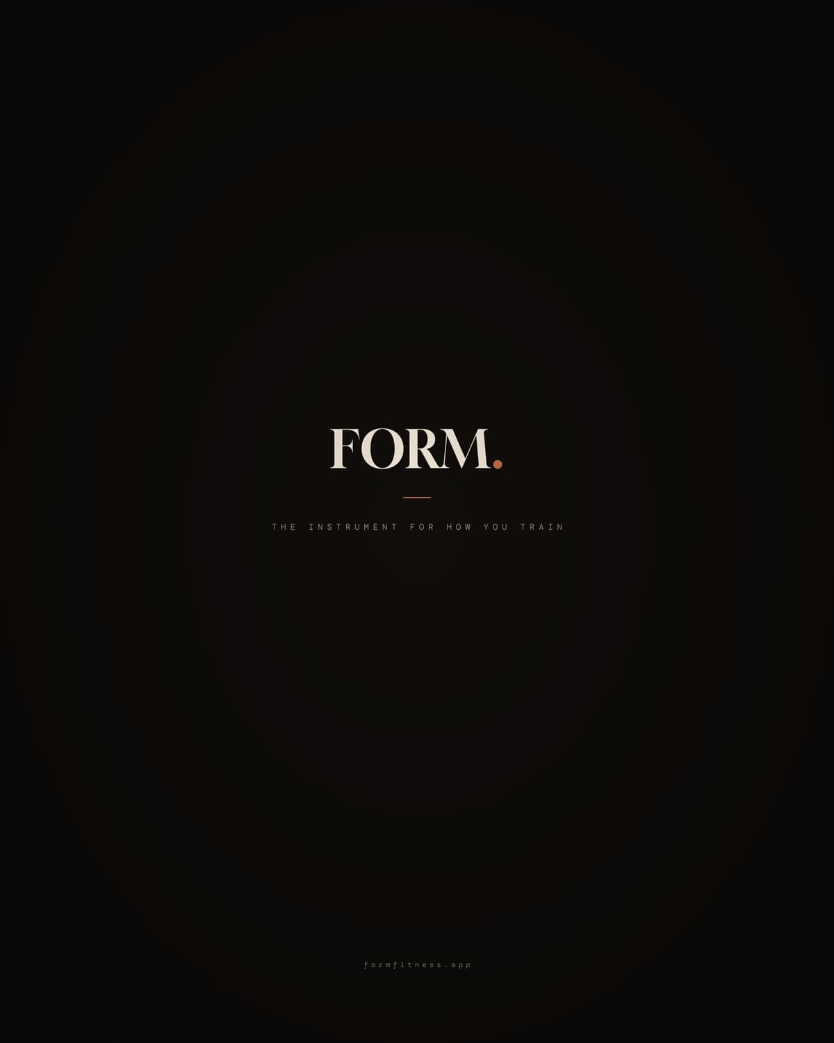 FORM on Apple Watch — ember digital face