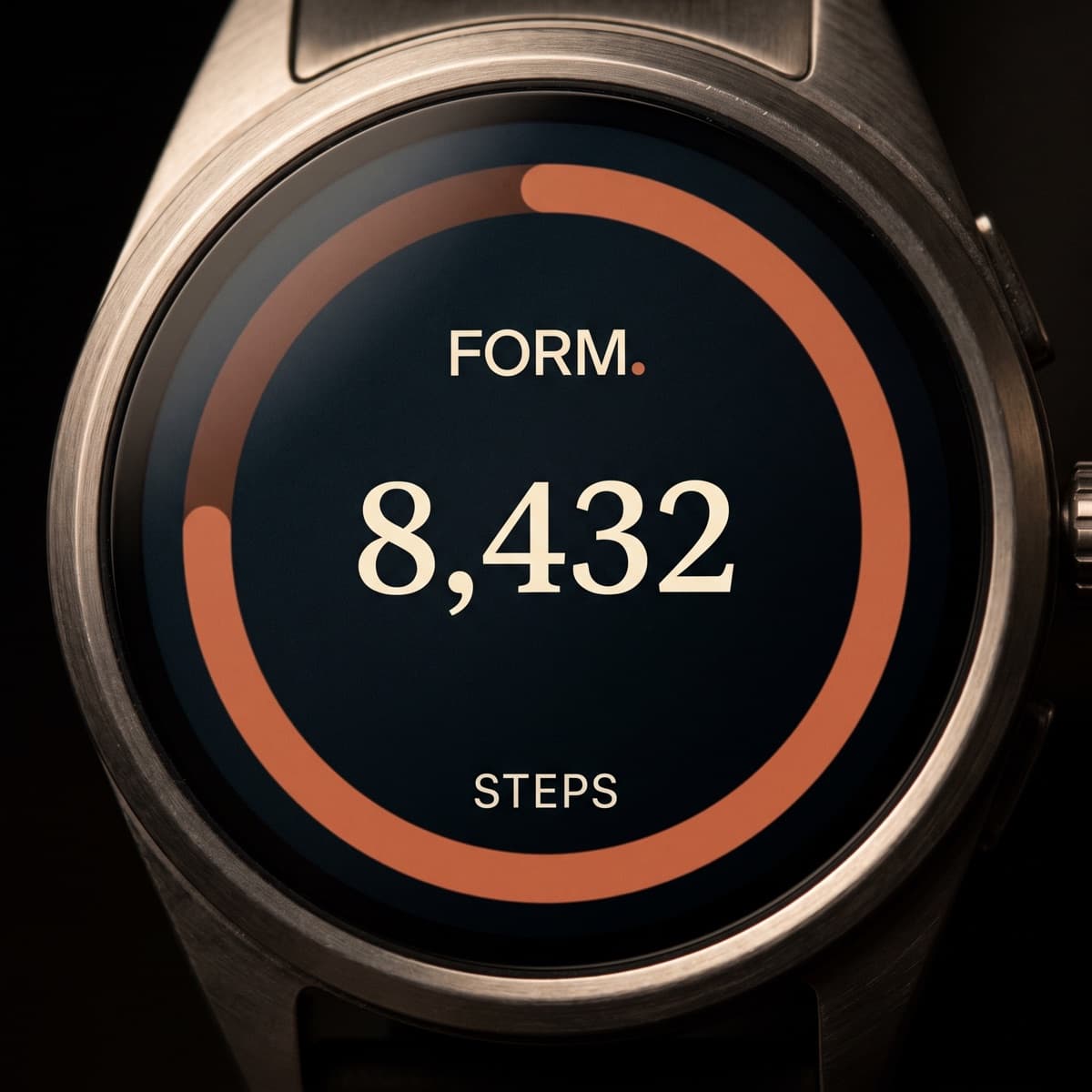 FORM watch face — Steps