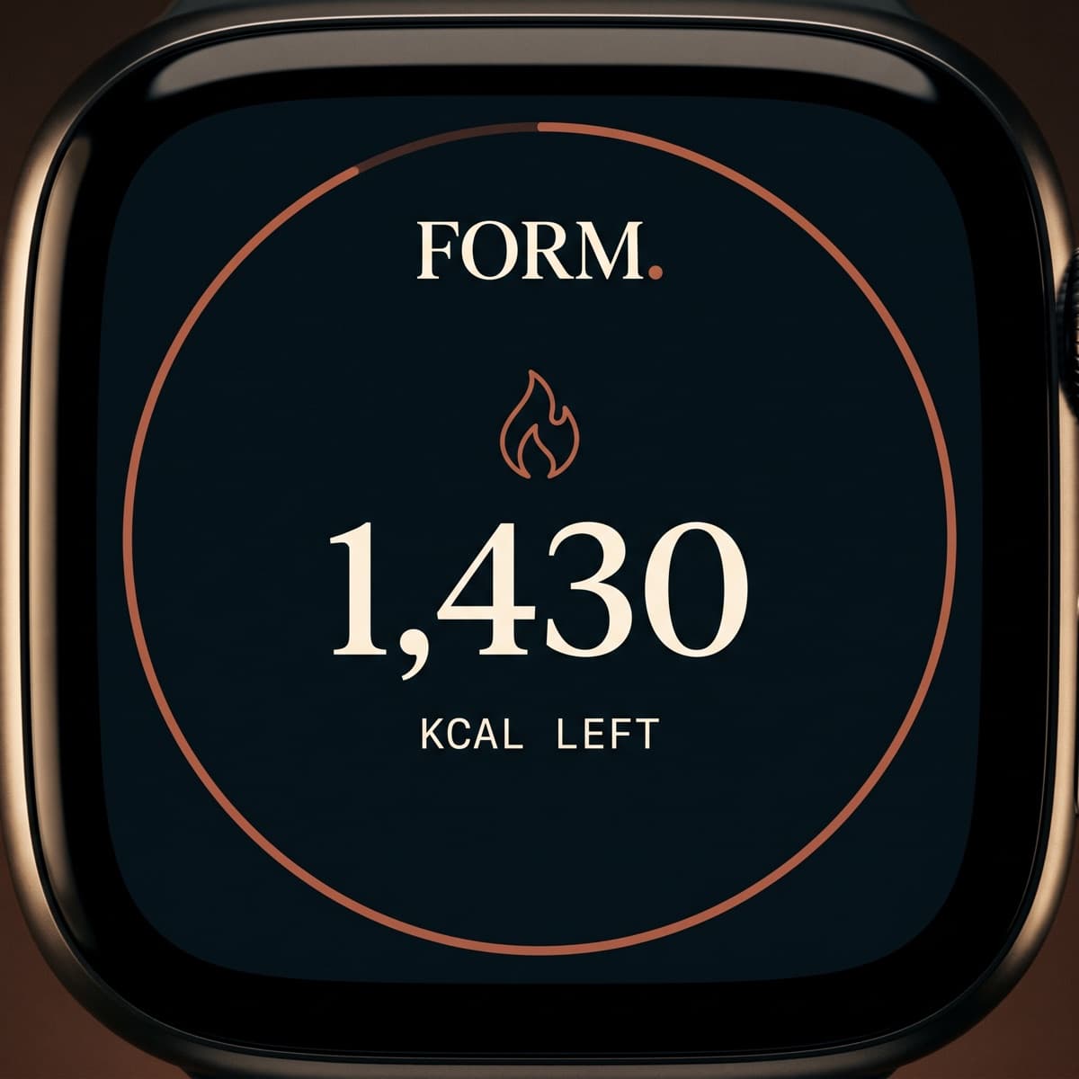 FORM watch face — Calories